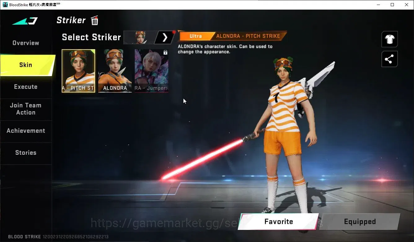 Blood Strike Accounts ASIA|MELEE LightBlade+Collab ENZO-Kraken,TR MCX,FN image 4