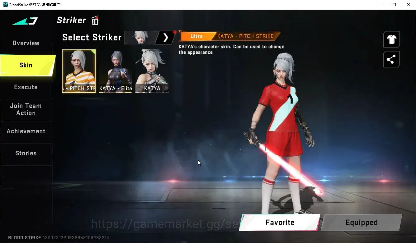 Blood Strike Accounts ASIA|MELEE LightBlade+Collab ENZO-Kraken,TR MCX,FN image 6