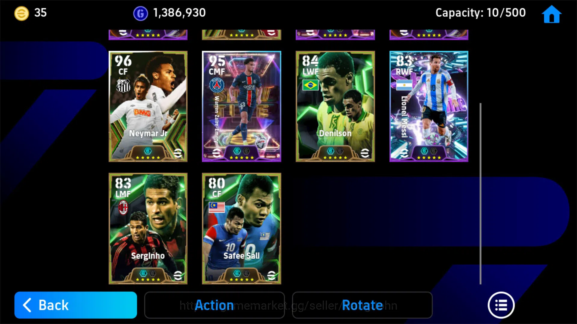 eFootball Accounts Android Power 3093 | salah blitz Detail In SS EFB2 image 4