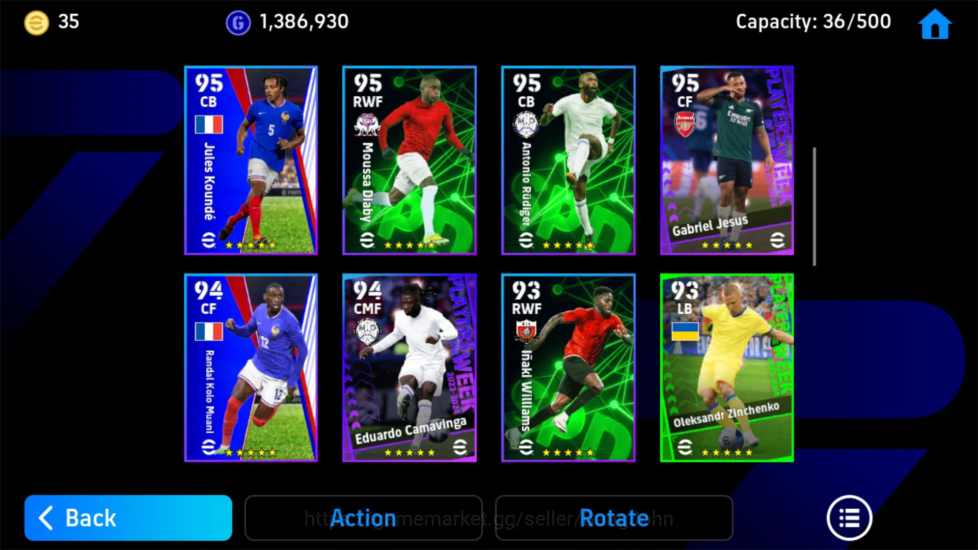 eFootball Accounts Android Power 3093 | salah blitz Detail In SS EFB2 image 6