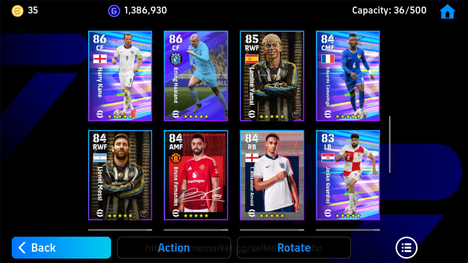 eFootball Accounts Android Power 3093 | salah blitz Detail In SS EFB2 image 7
