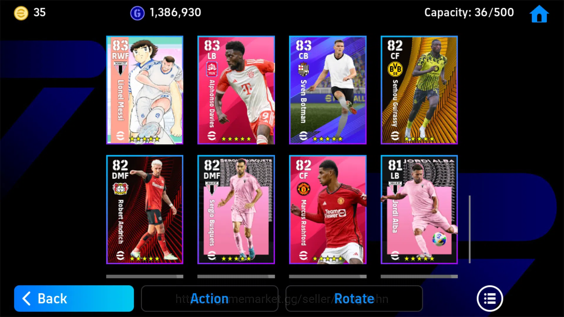 eFootball Accounts Android Power 3093 | salah blitz Detail In SS EFB2 image 8