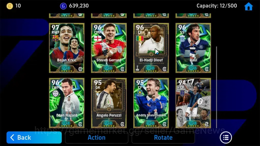 eFootball Accounts Legends & Iconic Players Android|National Team Pack France 2026|BigTime K.Kvaratskhelia,Epic Dimitar 10