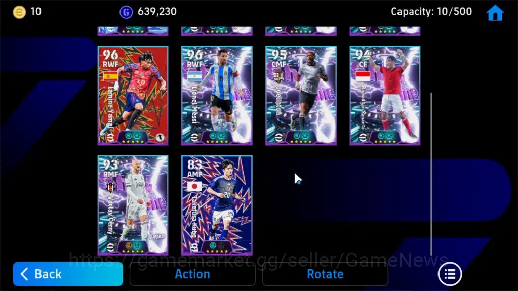 eFootball Accounts Legends & Iconic Players Android|National Team Pack France 2026|BigTime K.Kvaratskhelia,Epic Dimitar 12