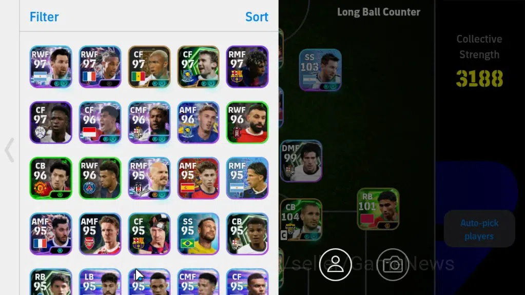 eFootball Accounts Legends & Iconic Players Android|National Team Pack France 2026|BigTime K.Kvaratskhelia,Epic Dimitar 2