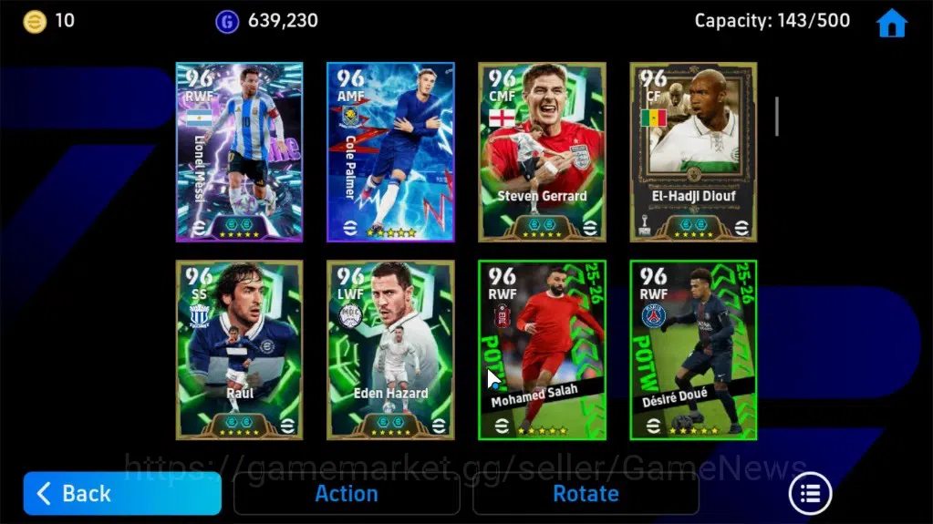 eFootball Accounts Legends & Iconic Players Android|National Team Pack France 2026|BigTime K.Kvaratskhelia,Epic Dimitar 7