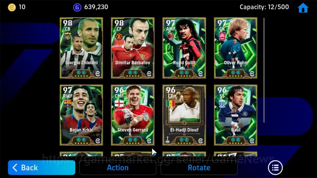 eFootball Accounts Legends & Iconic Players Android|National Team Pack France 2026|BigTime K.Kvaratskhelia,Epic Dimitar 9