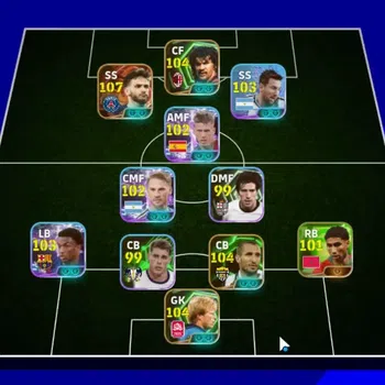 eFootball Accounts Legends & Iconic Players Android|National Team Pack France 2026|BigTime K.Kvaratskhelia,Epic Dimitar
