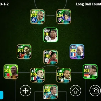 eFootball Accounts Legends & Iconic Players Android|PW 3209|Epic Adriano Cannavaro Chiellini Batistuta DavidVilla Casiilas