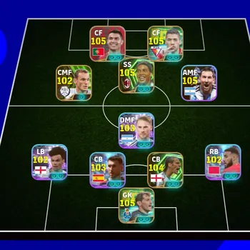 eFootball Accounts Legends & Iconic Players COLECTIVE 3209+ | RONALDO PACK x L SUAREZ x W SNEIJDER x RONALDINHO,READY TO