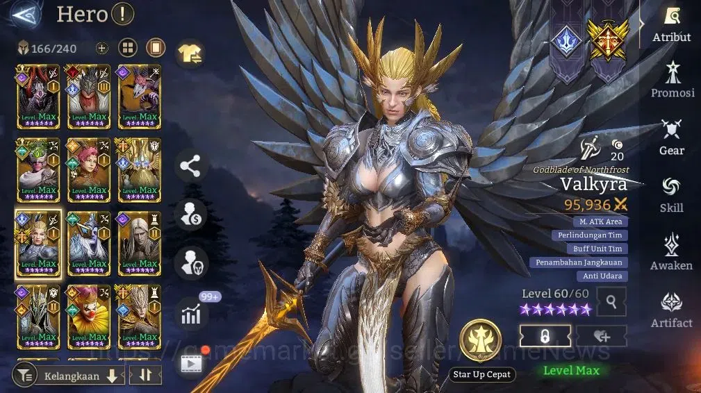 Watcher of Realms Accounts End-Game GLOBAL 60x|Lv82|6.8M Power|5 Lord[Praetus,EzarethA1,IovarA1,Elddr,Aracha]+62 12