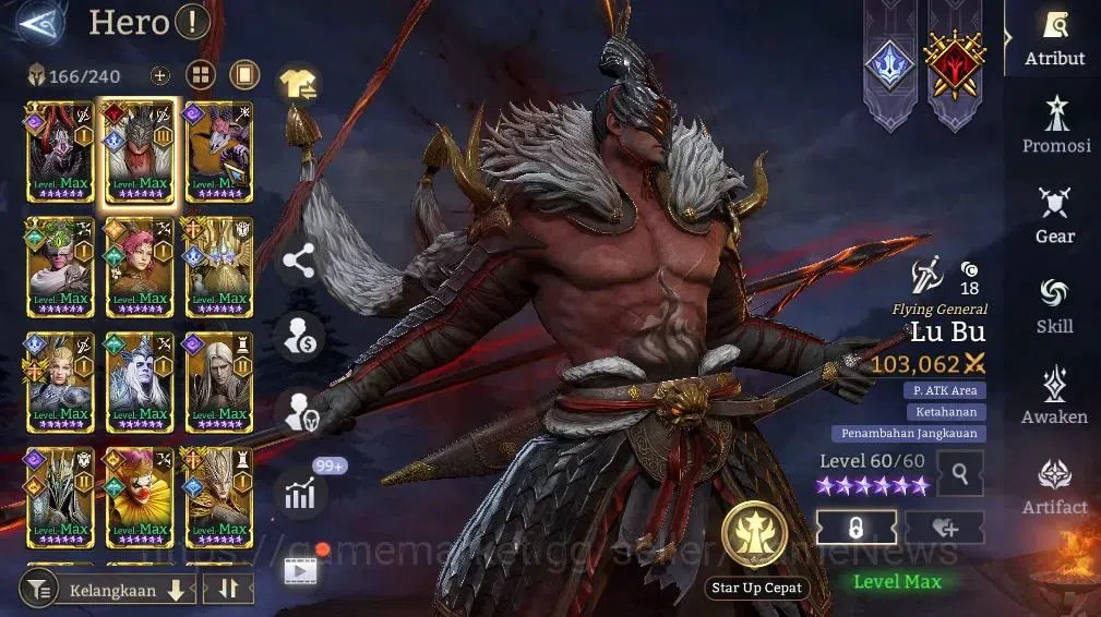 Watcher of Realms Accounts End-Game GLOBAL 60x|Lv82|6.8M Power|5 Lord[Praetus,EzarethA1,IovarA1,Elddr,Aracha]+62 9