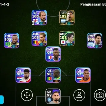 eFootball Accounts Meta Player Mobile|PW2936|NewHarryKaneShowT,NewNeymarJrShowT,NewKevinDeBruyneShowT,LionelMessiShowT