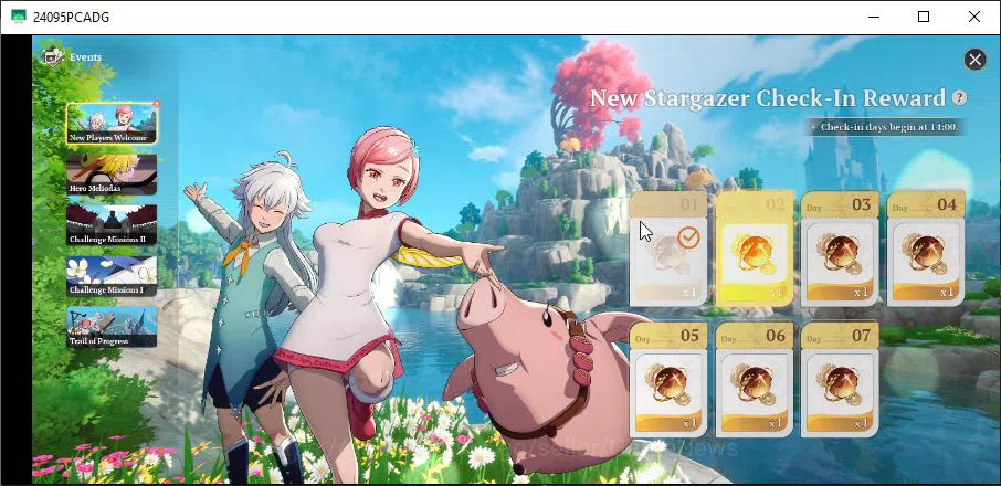 The Seven Deadly Sins: Origin Accounts [NA West] Lv 2 Fresh Starter| 2 SSR Meliodas, Guil image 9