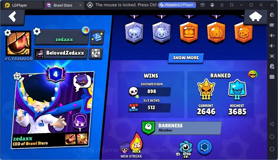 Brawl Stars Accounts Global | 14289 Thropy|46 Brawler|3 Max Hypercharge image 3