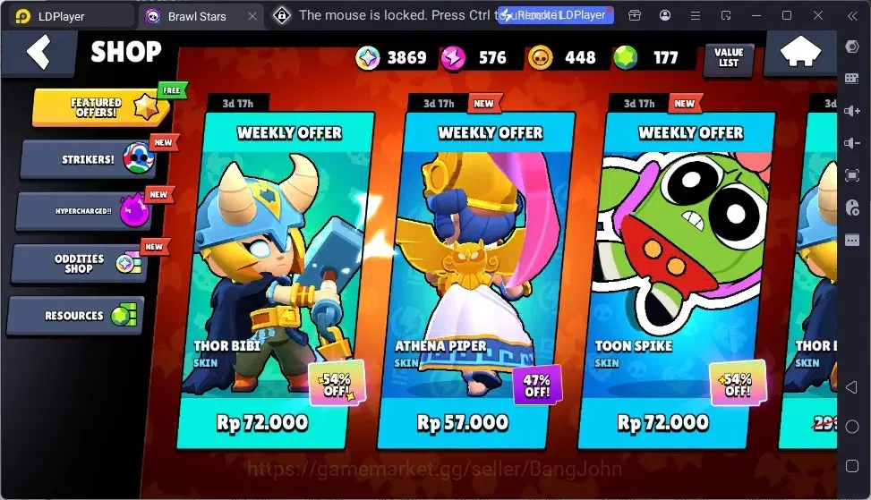 Brawl Stars Accounts Global | 14289 Thropy|46 Brawler|3 Max Hypercharge image 4