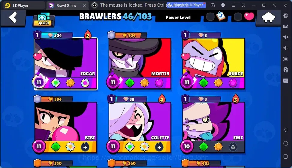 Brawl Stars Accounts Global | 14289 Thropy|46 Brawler|3 Max Hypercharge image 5