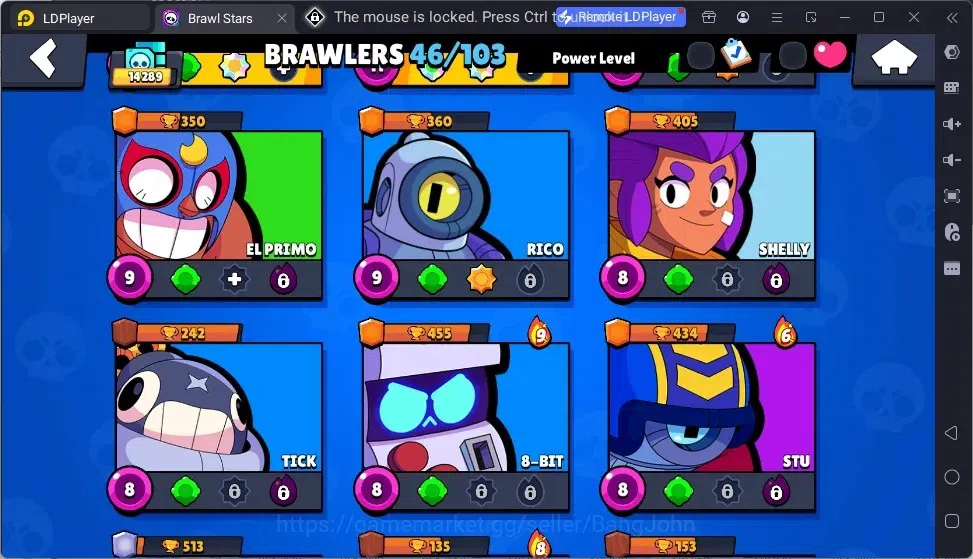 Brawl Stars Accounts Global | 14289 Thropy|46 Brawler|3 Max Hypercharge image 6