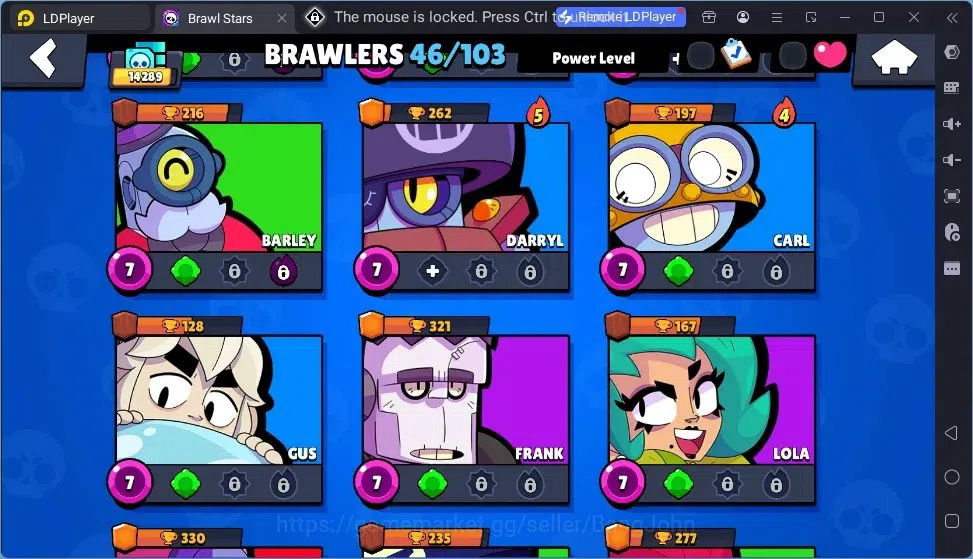 Brawl Stars Accounts Global | 14289 Thropy|46 Brawler|3 Max Hypercharge image 8