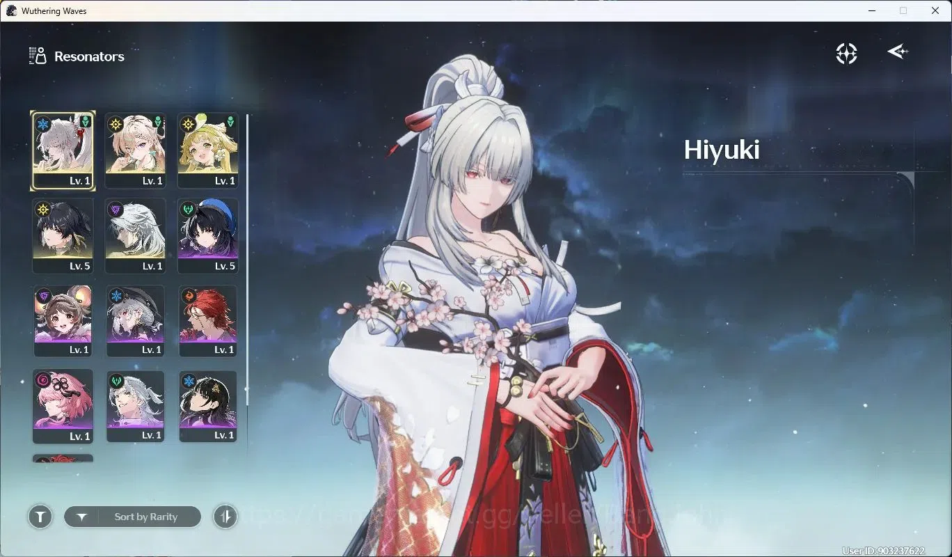 Wuthering Waves Accounts SEA |UL 4 | Rank 1 | Starter |2 Limited [Hiyuki, L image 2