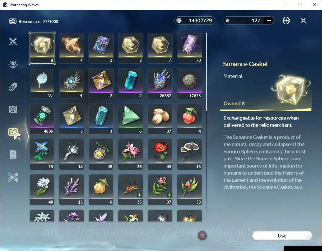 Wuthering Waves Accounts NA |UL 47|2 Limited| Lucy R4+Sign,Rebecca | 123 Lu image 8