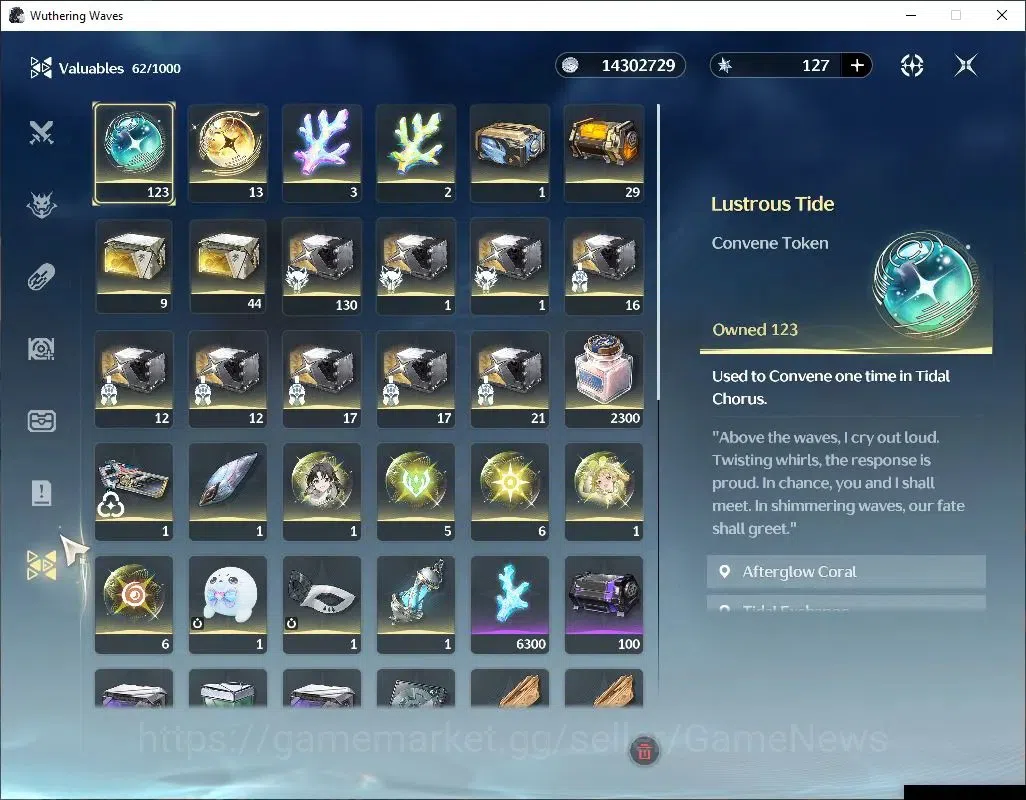 Wuthering Waves Accounts NA |UL 47|2 Limited| Lucy R4+Sign,Rebecca | 123 Lu image 9