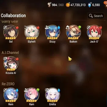 Epic Seven Accounts High-End ASIA Verif|END GAME(86% HERO JURNAL,20K GI+50 ML Rhiana&Luc,Ainz,Etc)+Full Collabs OverLord+6