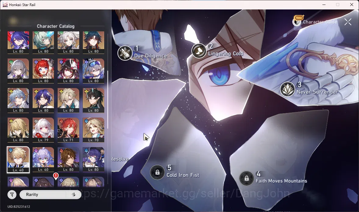 Honkai Star Rail Accounts ASIA | TL 70 | 24 Limit | Castorice+S1 | Hyacine E image 10