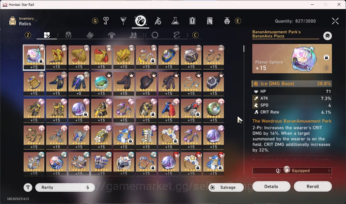 Honkai Star Rail Accounts ASIA | TL 70 | 24 Limit | Castorice+S1 | Hyacine E image 14