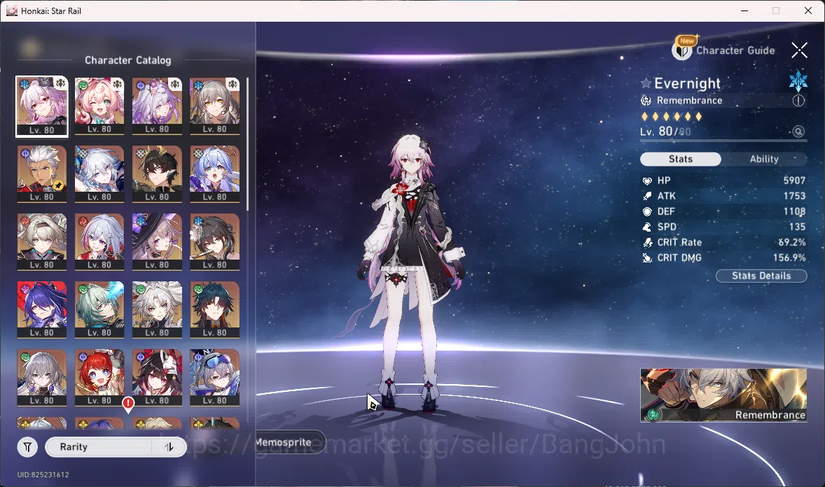 Honkai Star Rail Accounts ASIA | TL 70 | 24 Limit | Castorice+S1 | Hyacine E image 2