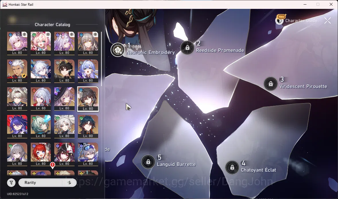 Honkai Star Rail Accounts ASIA | TL 70 | 24 Limit | Castorice+S1 | Hyacine E image 5