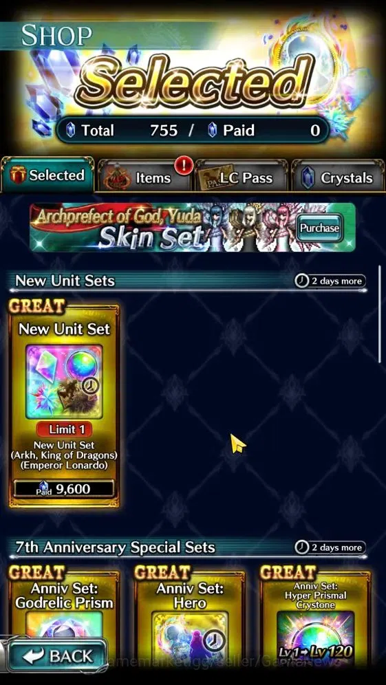 Last Cloudia Accounts GLOBAL | Rank 21 | Top Tier Unit [AoG Yuda, Lonard image 10