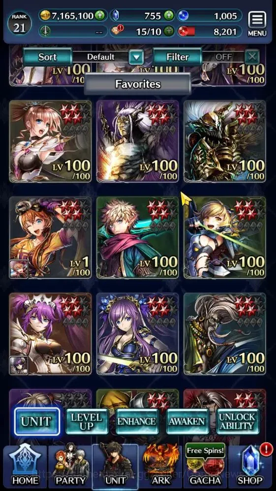 Last Cloudia Accounts GLOBAL | Rank 21 | Top Tier Unit [AoG Yuda, Lonard image 2