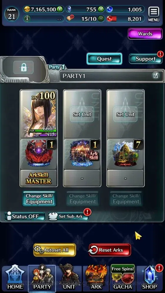 Last Cloudia Accounts GLOBAL | Rank 21 | Top Tier Unit [AoG Yuda, Lonard image 7