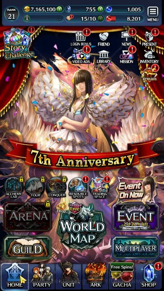 Last Cloudia Accounts GLOBAL | Rank 21 | Top Tier Unit [AoG Yuda, Lonard image 8