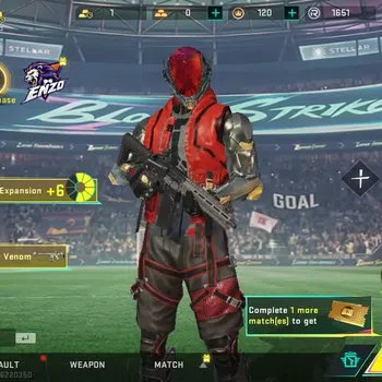 Blood Strike Collab Skin ASIA|ULTRA Striker ZERO-Agent Zero|Legendary [Orig image 1