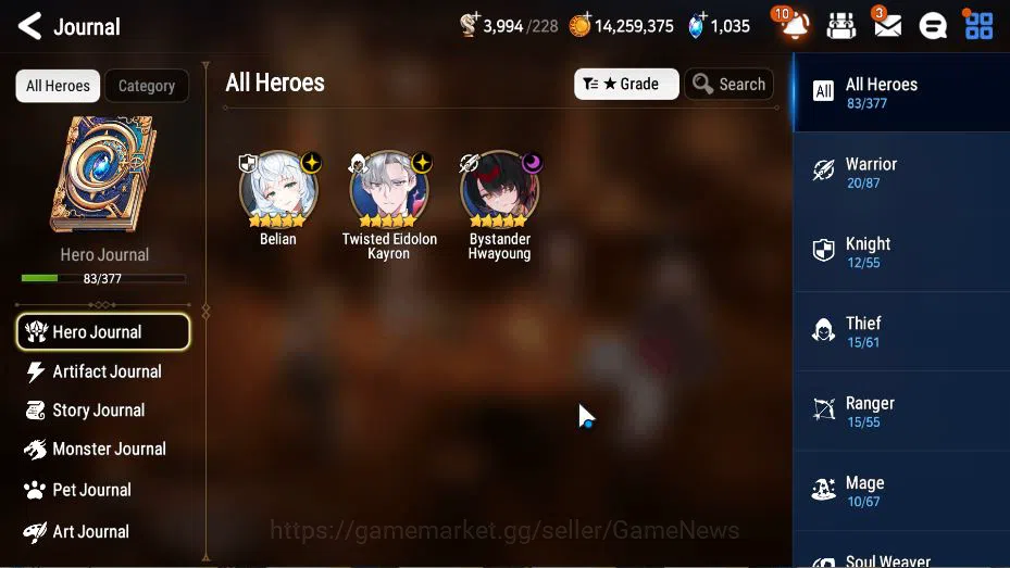 Epic Seven Accounts GLOBAL Unverif|New Era|3 ML(Belian, BHwayoung,TE K image 16