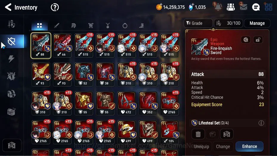 Epic Seven Accounts GLOBAL Unverif|New Era|3 ML(Belian, BHwayoung,TE K image 6