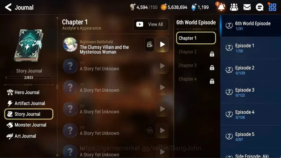 Epic Seven Accounts Asia | Starter|1 ML(Commander Pavel)+Collab (Stark image 8