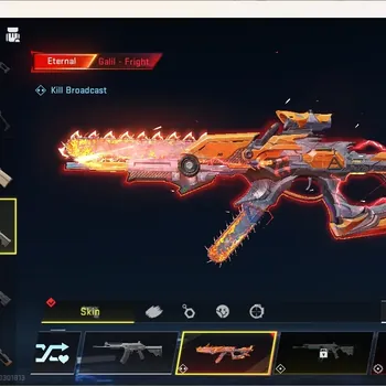 Blood Strike Accounts Rare Skin ASIA | Eternal Galil - Fright | Eternal Striker Zero Odashadow | 2 Legendary Gun | 1