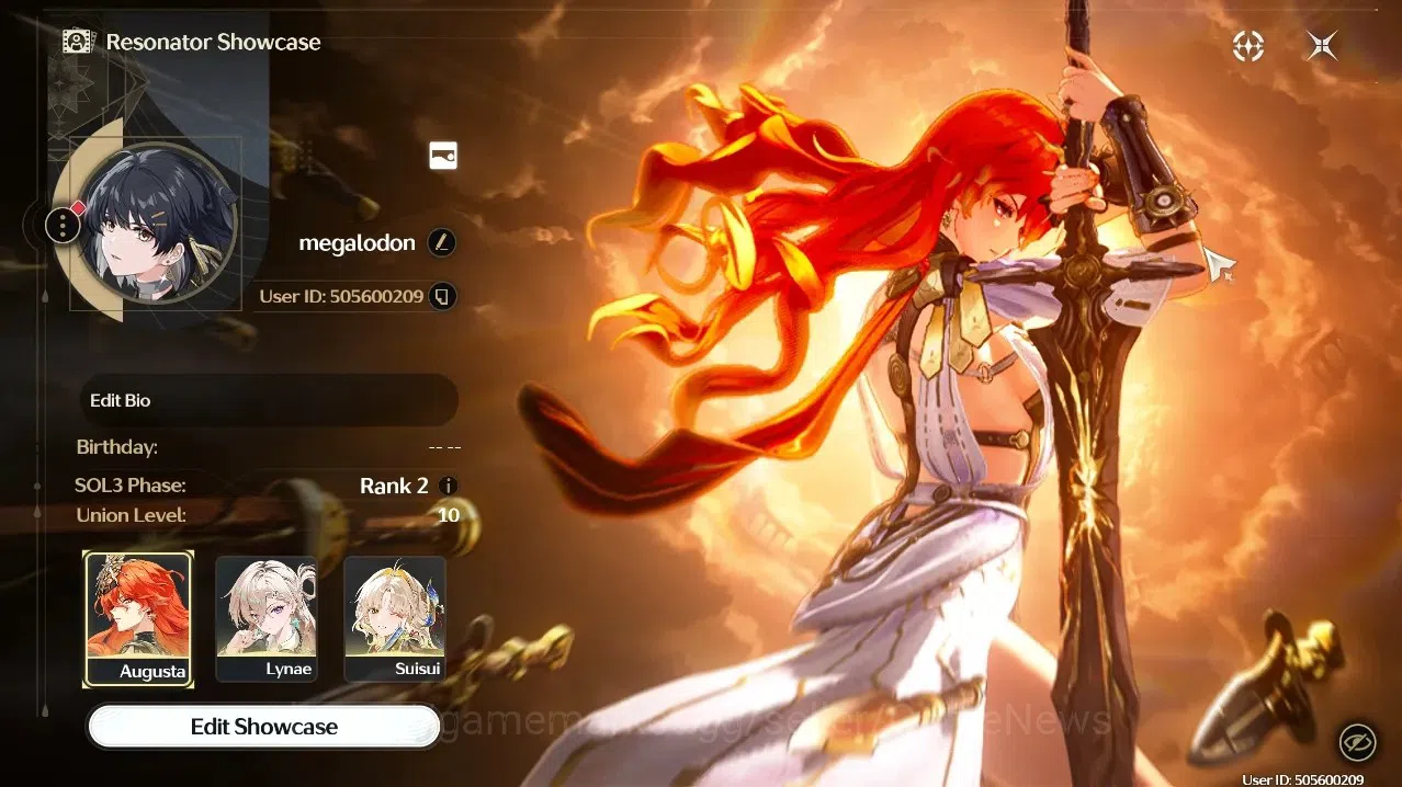 Wuthering Waves Accounts Others NA |UL 10|4 Limited| ( Lynae, Suisui, Augusta + Sign, Rebecca ) +2 Std Char |2K Astrite,33 1