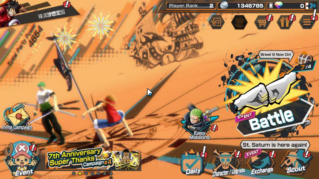 Global|5 EX|4Emperor Mashall D.Teach,BP Kuzan,5Elders Saturn,4Emperor Luffy|Rank 2|Log Bandai|CheckSS(OPBR1887) One Piece Bounty Rush Accounts Starter Global|5 EX|4Emperor Mashall D.Teach,BP Kuzan,5Elders Saturn,4Emperor Luffy|Rank