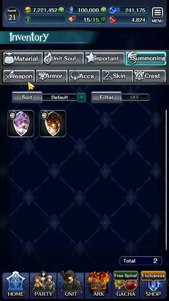 Last Cloudia Accounts GLOBAL|Rank 21|100K Crystal|Top Tier Unit [SM Sera image 12
