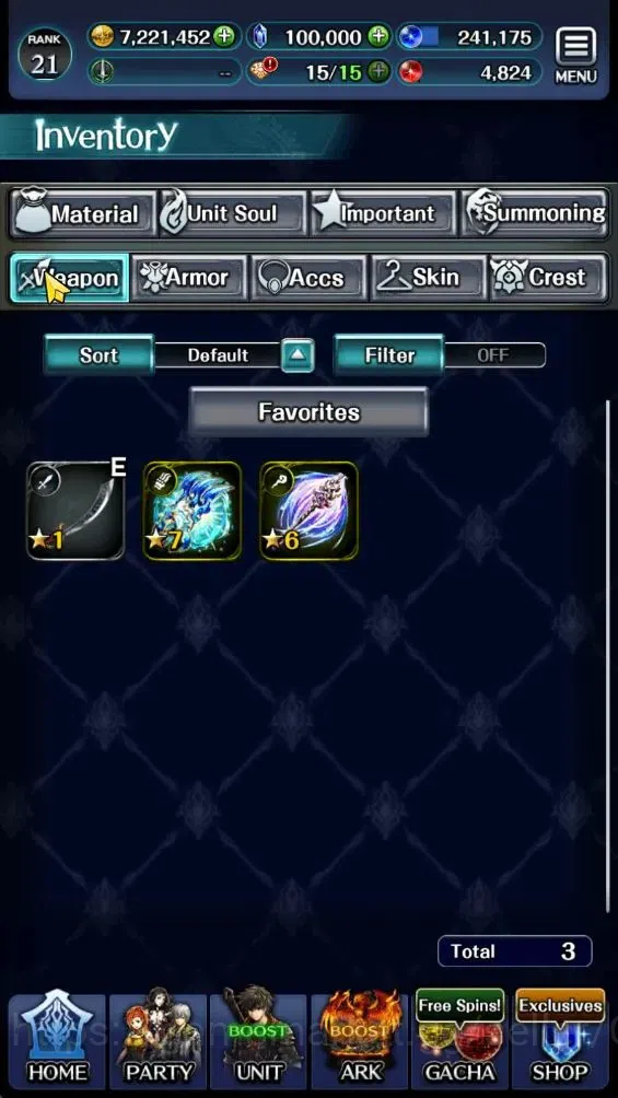 Last Cloudia Accounts GLOBAL|Rank 21|100K Crystal|Top Tier Unit [SM Sera image 13