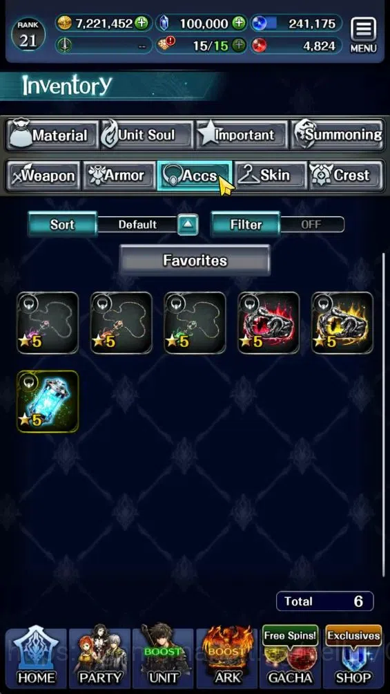 Last Cloudia Accounts GLOBAL|Rank 21|100K Crystal|Top Tier Unit [SM Sera image 14