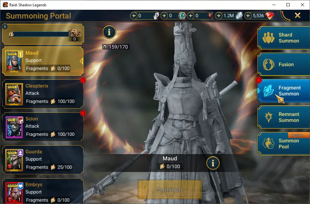 Raid: Shadow Legends Accounts Starter Lv40 455K Power|5,5K Gems+25K Energy|1 Mythical (Galathir)|14 Legendary 14
