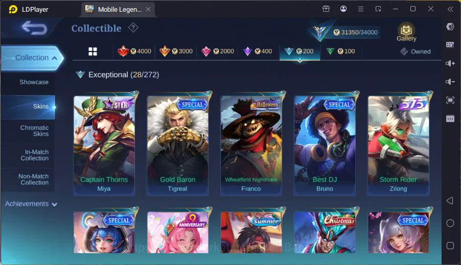 Mobile Legends: Bang Bang Accounts GLOBAL|Hero 103|Skin 140|CC Natalia,Fanny P.Ace+Va image 12