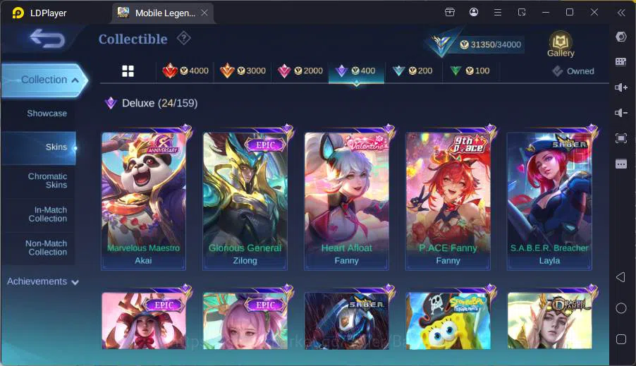 Mobile Legends: Bang Bang Accounts GLOBAL|Hero 103|Skin 140|CC Natalia,Fanny P.Ace+Va image 17