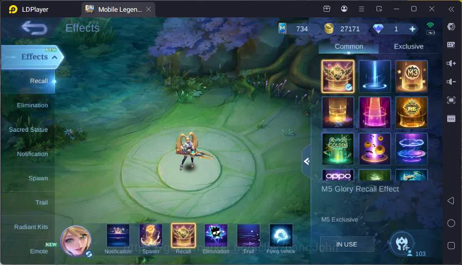 Mobile Legends: Bang Bang Accounts GLOBAL|Hero 103|Skin 140|CC Natalia,Fanny P.Ace+Va image 7