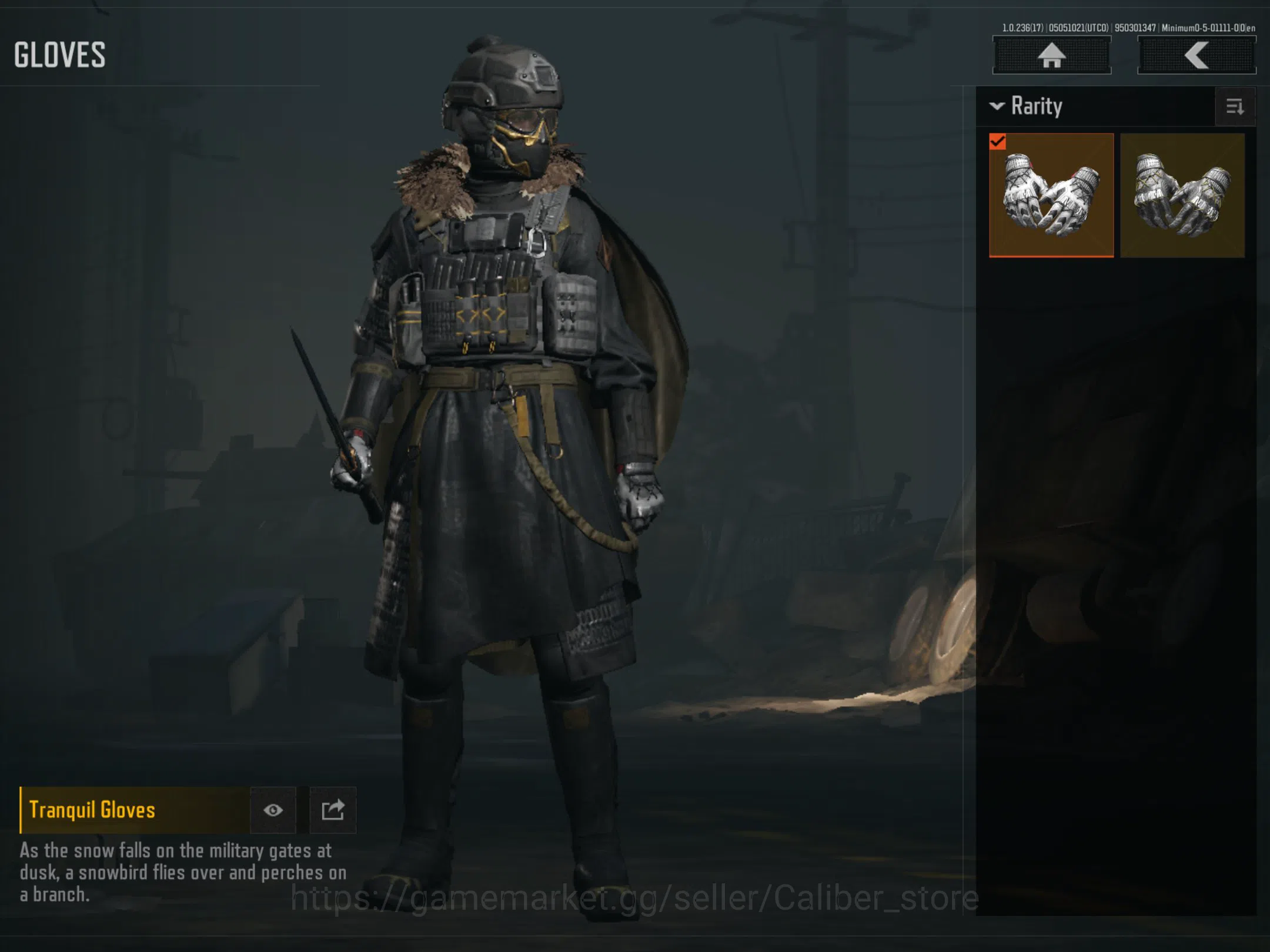 Arena Breakout Accounts 616M T7 Skin wrath suit 2 gloves 461 t7 negotiable image 19